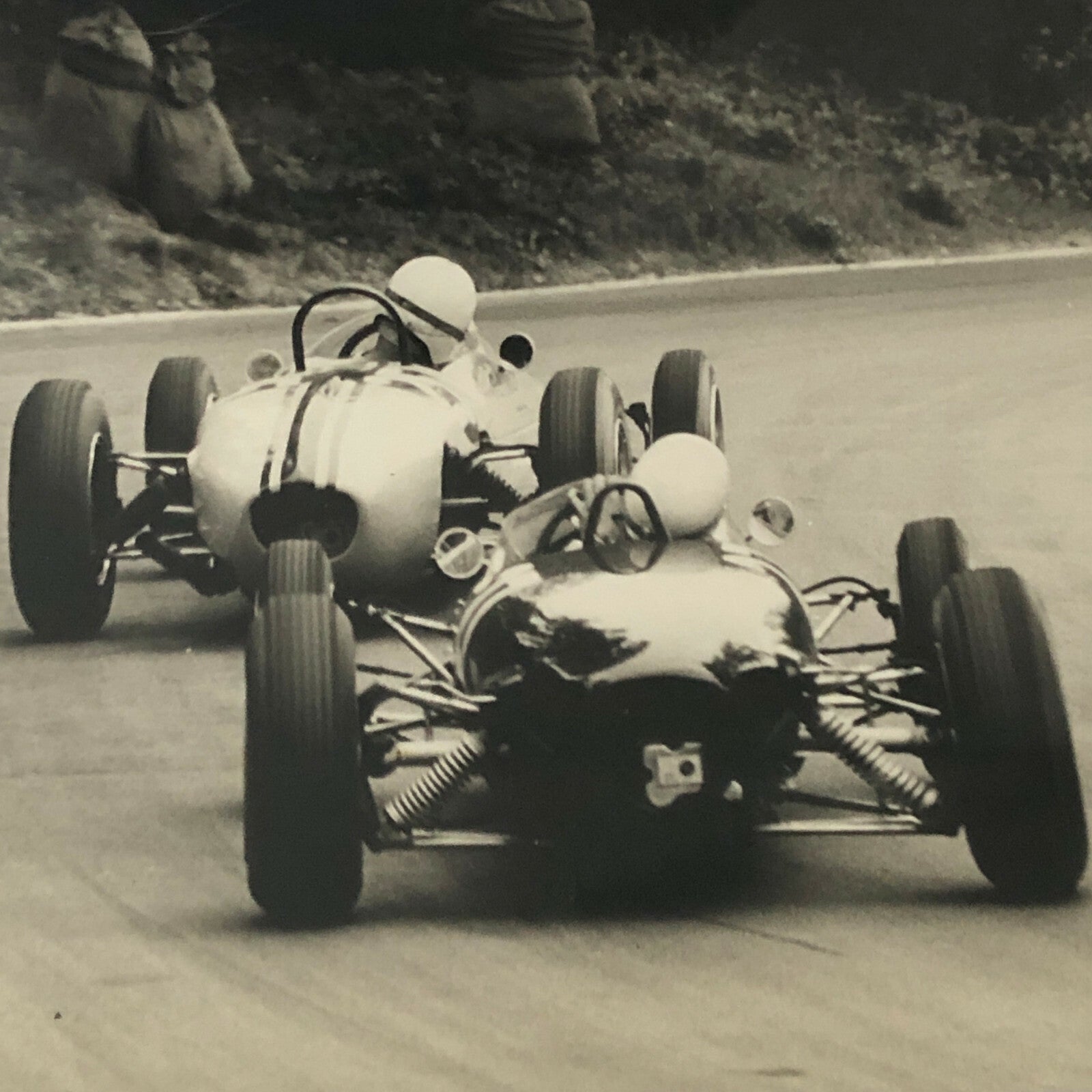 Vintage Grand Prix Racing Car Photo Photograph Print 