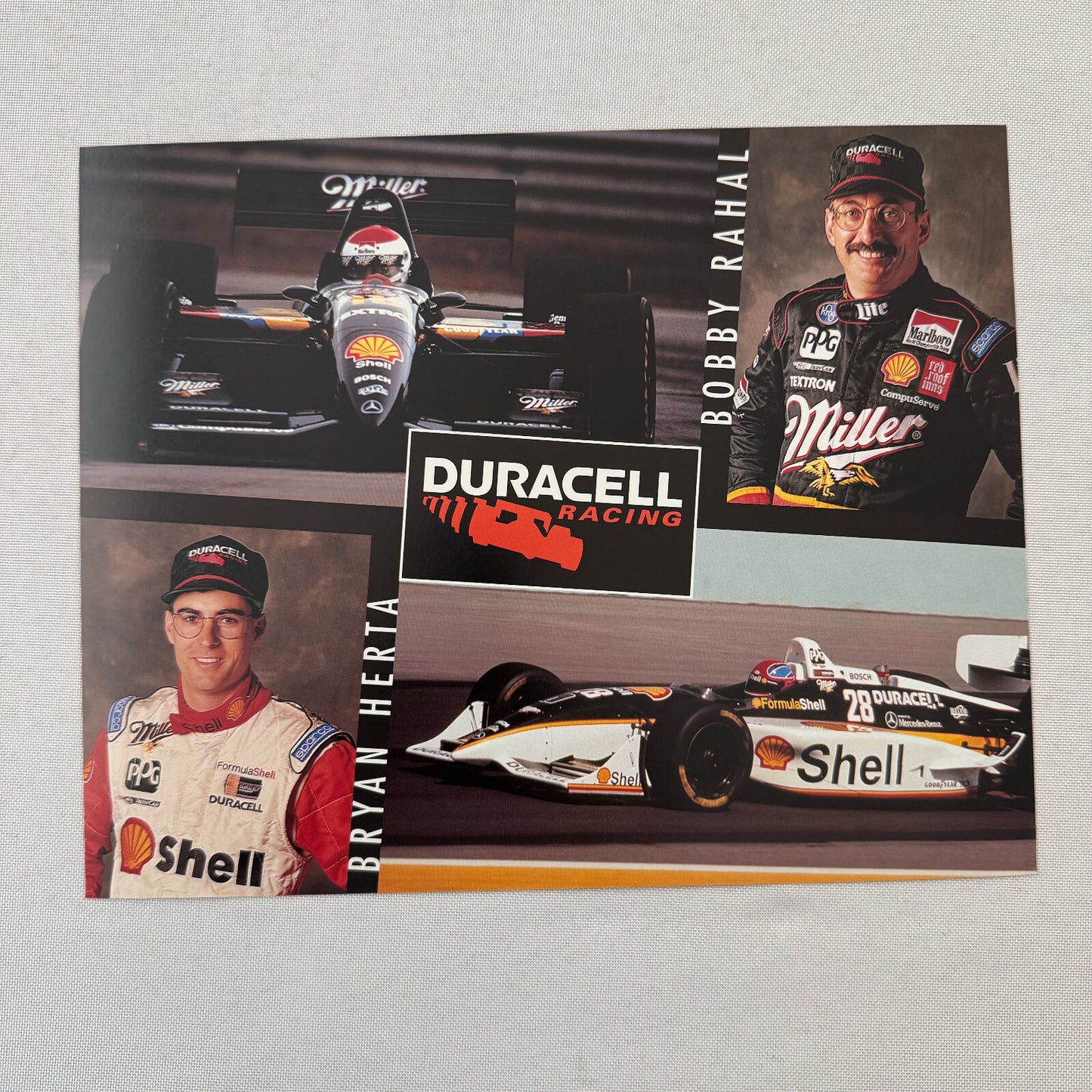 Duracell Indy Car Racing Team Press Kit Brochure Photos Bobby Rahal Bryan Herta