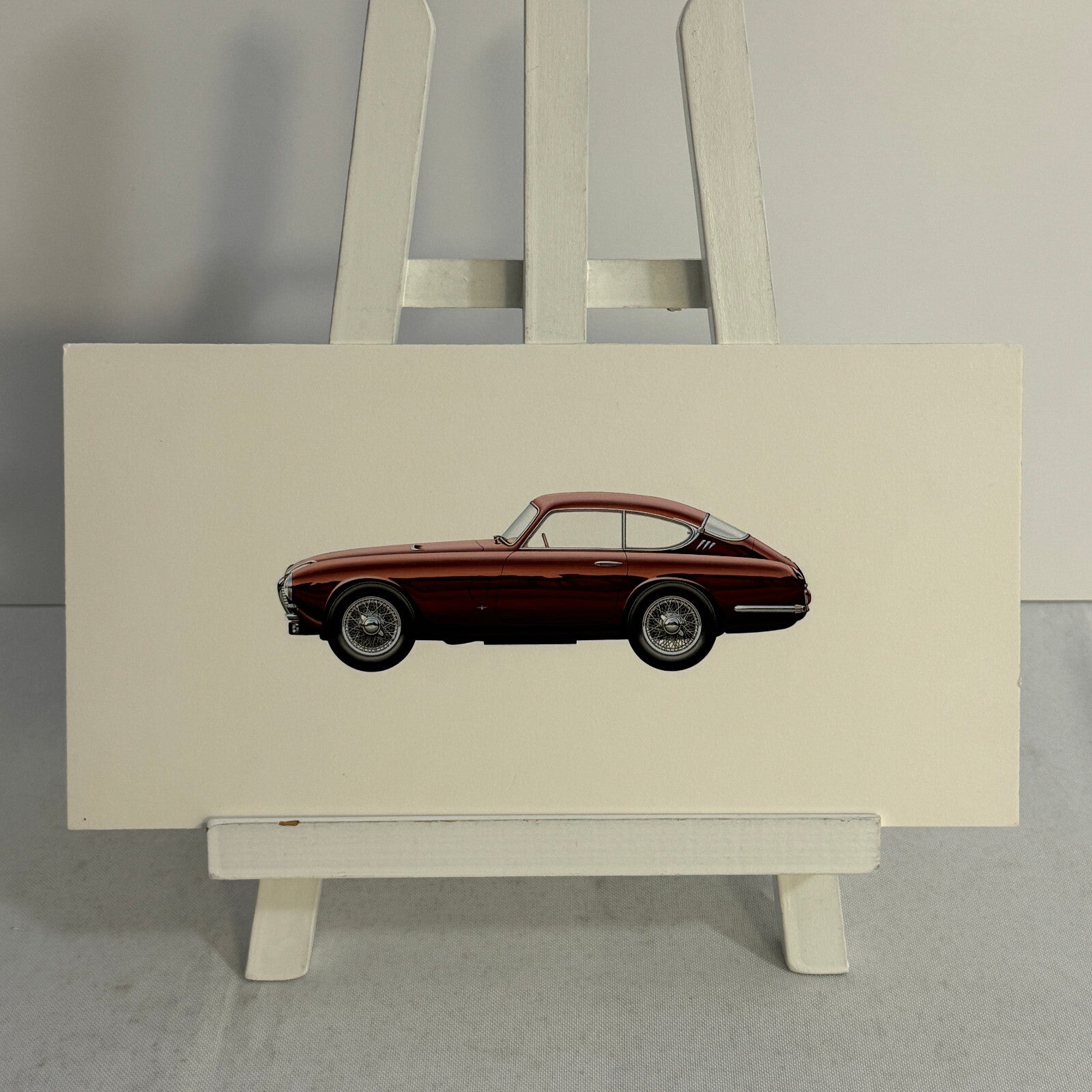 Pegaso Z-102 Coupe Touring Superleggera Car Illustration Art Drawing Hand Drawn