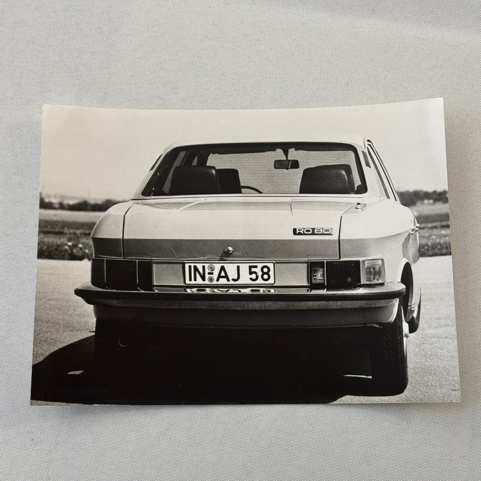 NSU RO80 Car Factory Press Photo Photograph 1976 NSU RO 80
