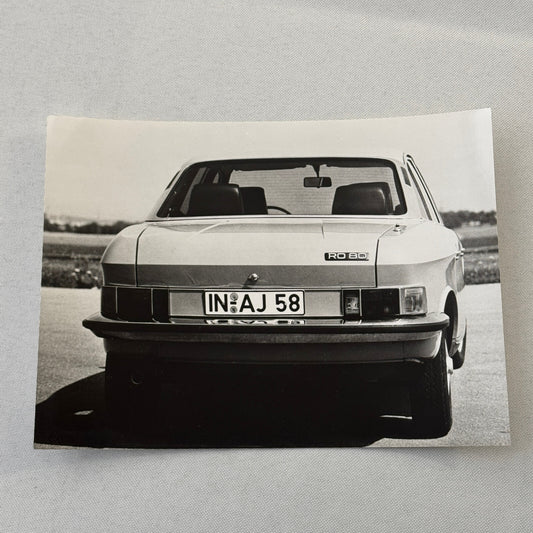 NSU RO80 Car Factory Press Photo Photograph 1976 NSU RO 80