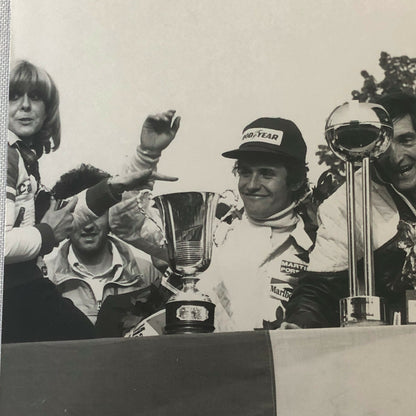 Vintage Racing Photo Photograph 1976 1000KM Monza Racing Drivers Win 