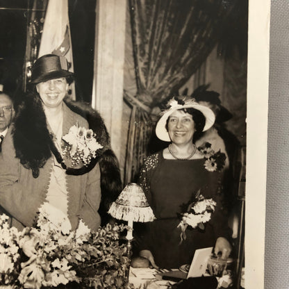 Press Photo Photograph Eleanor Roosevelt Congressional Club Breakfast First Lady