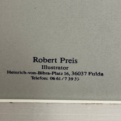 1960 Chevrolet Impala Sport Sedan Car Illustration Art Drawing Vintage Miniature