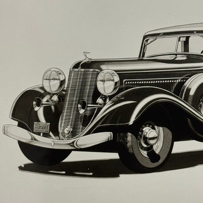 1933 DeSoto Car Photo Photograph Modern Print
