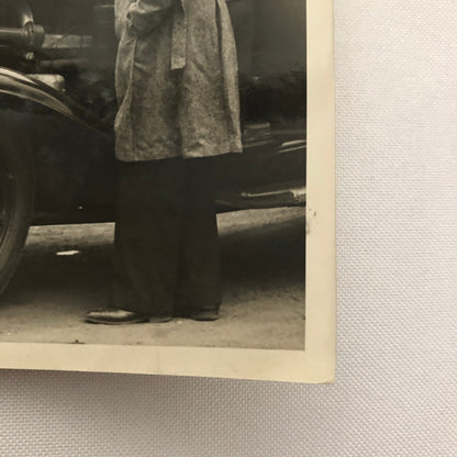 Press Photo Photograph Car Automobile at Service Garage Keystone Underwood
