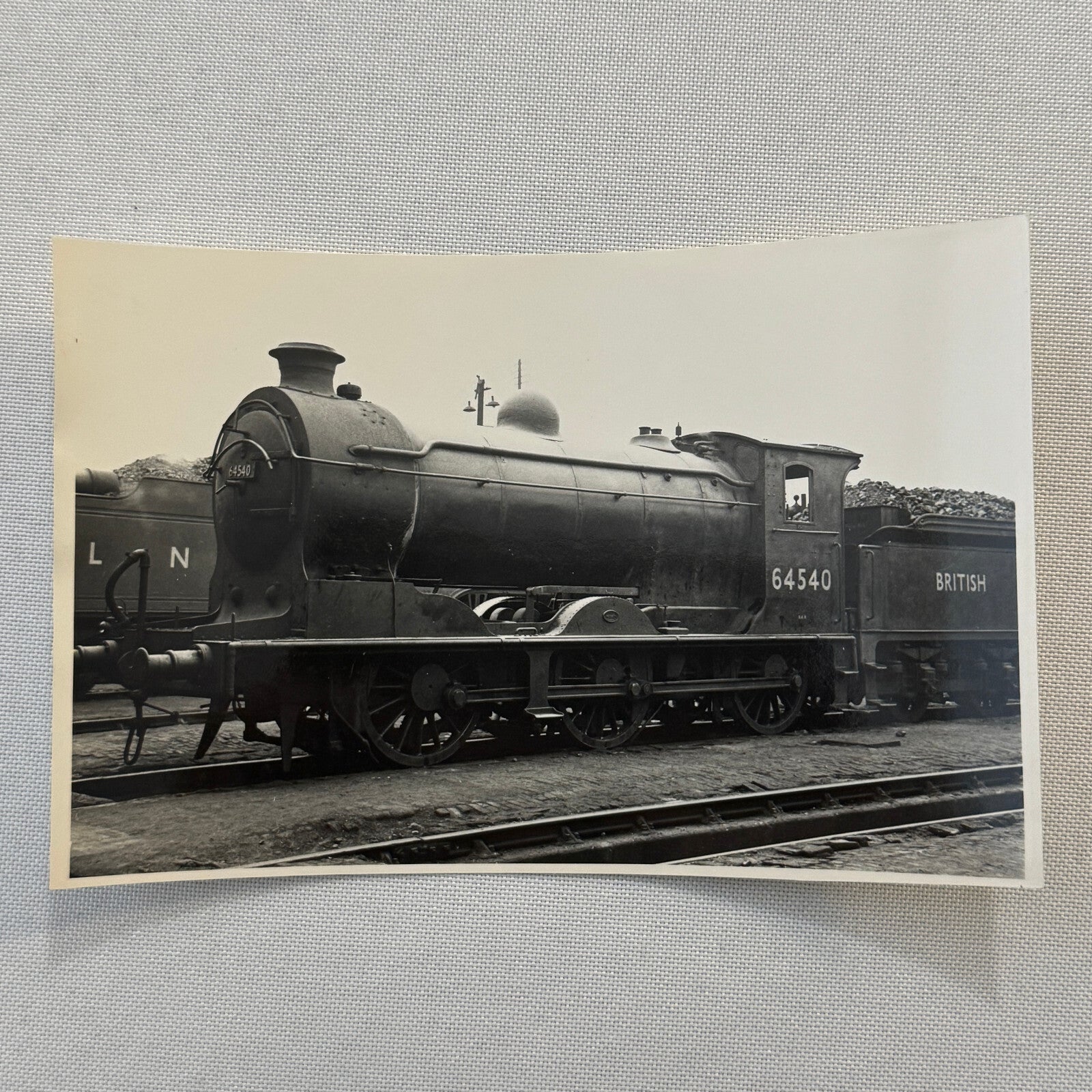Vintage Train Railway Railroad Rail Photo Photograph Print 64540 British
