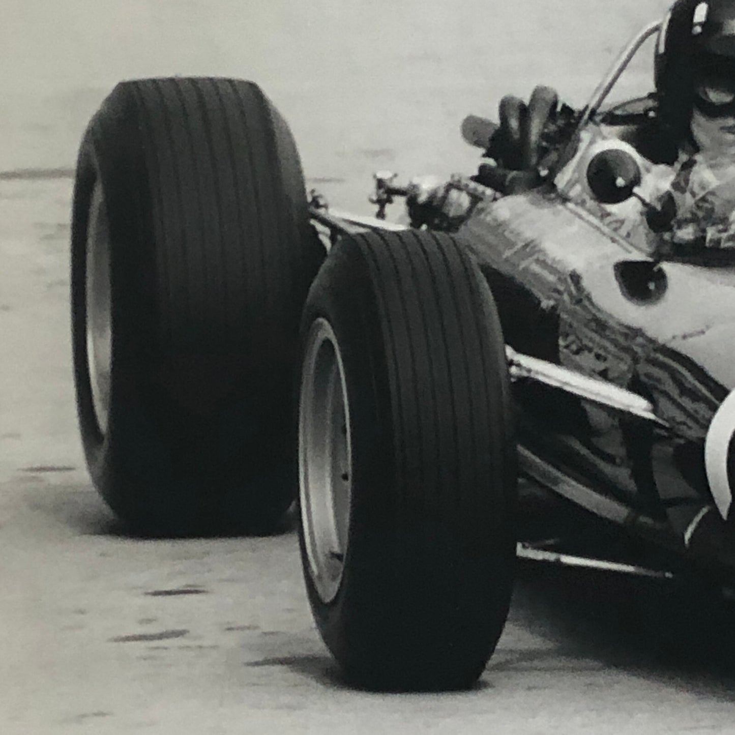 Vintage Racing Car Press Photo Photograph BRM Car Monaco Grand Prix 1966