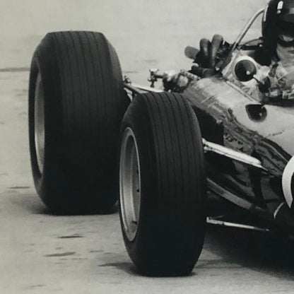 Vintage Racing Car Press Photo Photograph BRM Car Monaco Grand Prix 1966