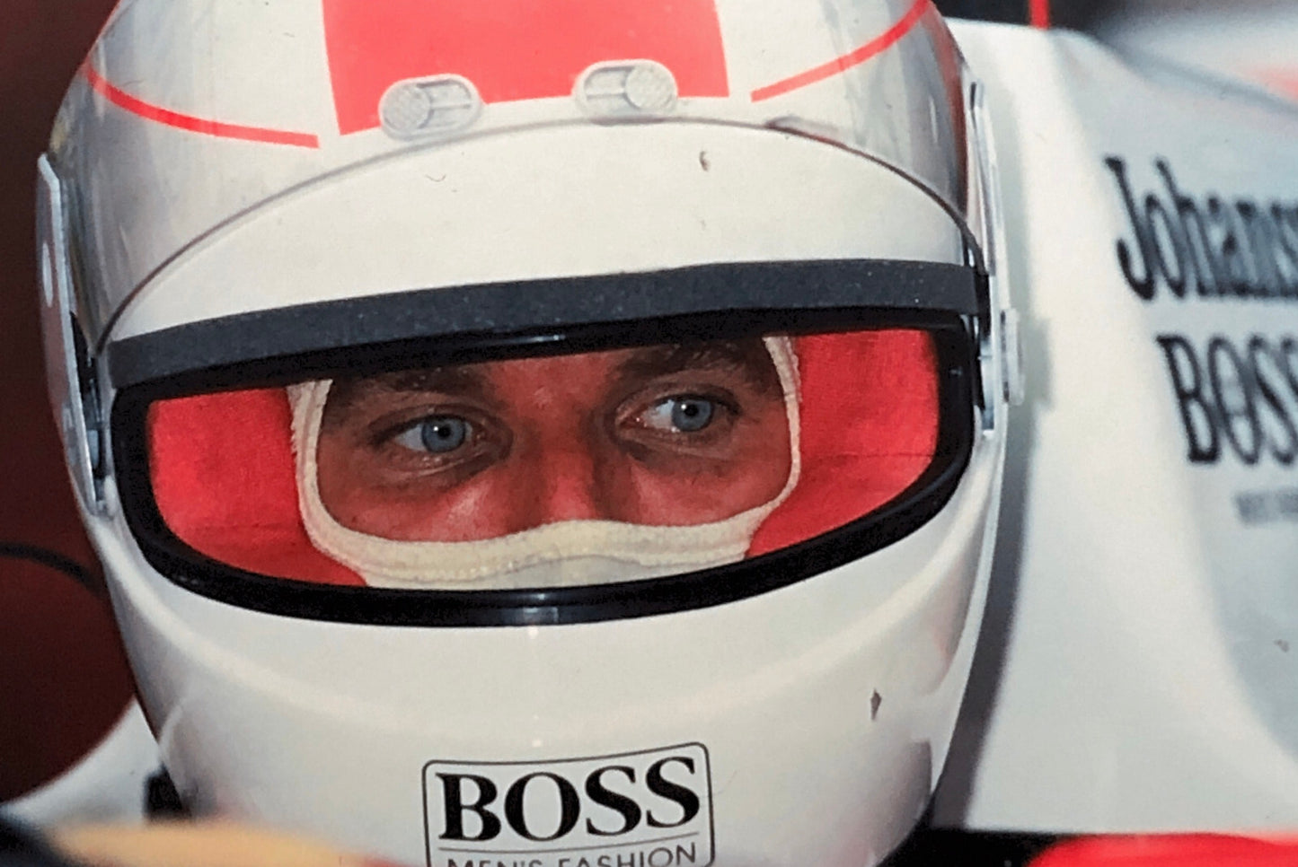 McLaren Racing Driver Car F1 Formula One 35MM Photo Slide  Stefan Johansson