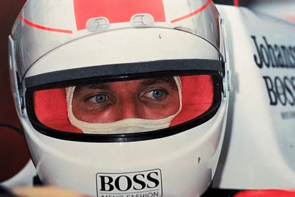 McLaren Racing Driver Car F1 Formula One 35MM Photo Slide  Stefan Johansson