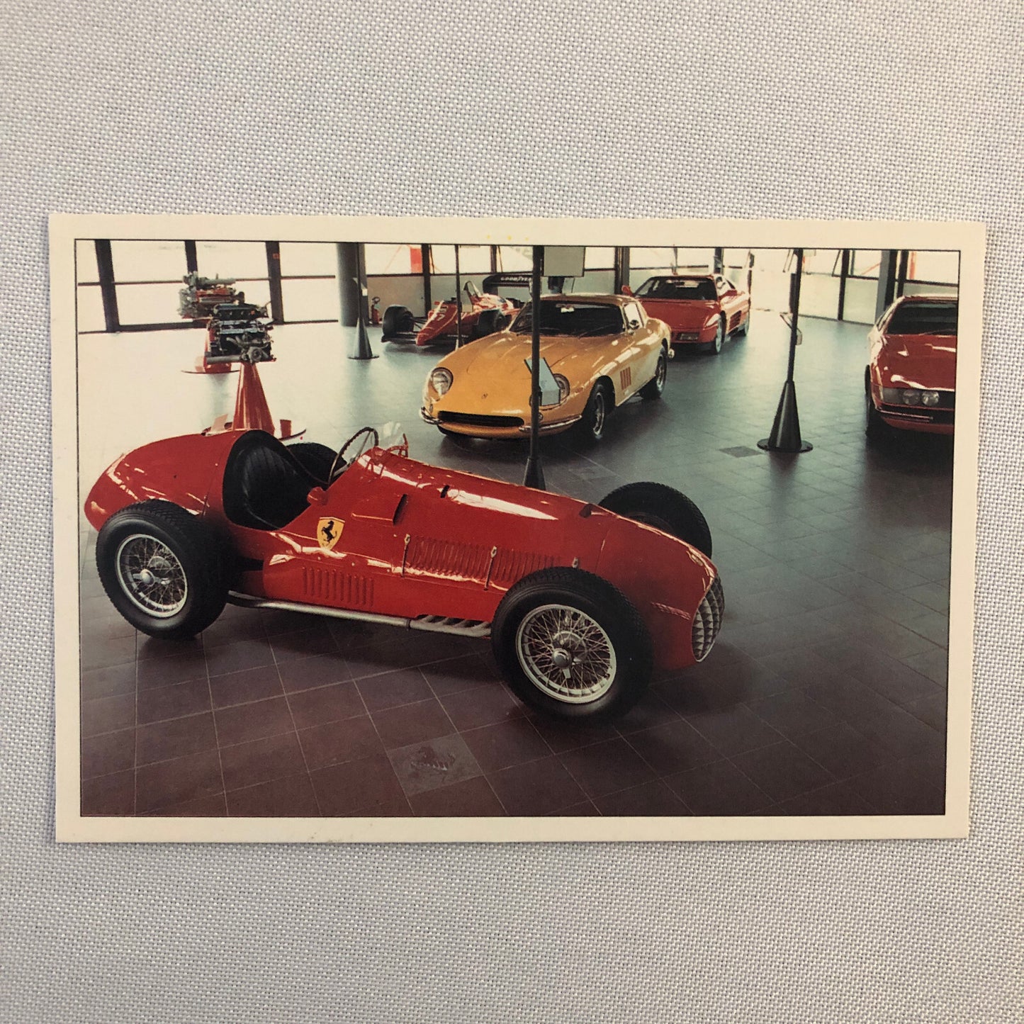 Ferrari Car Museum Exhibit Postcard Post Card Lot of 5