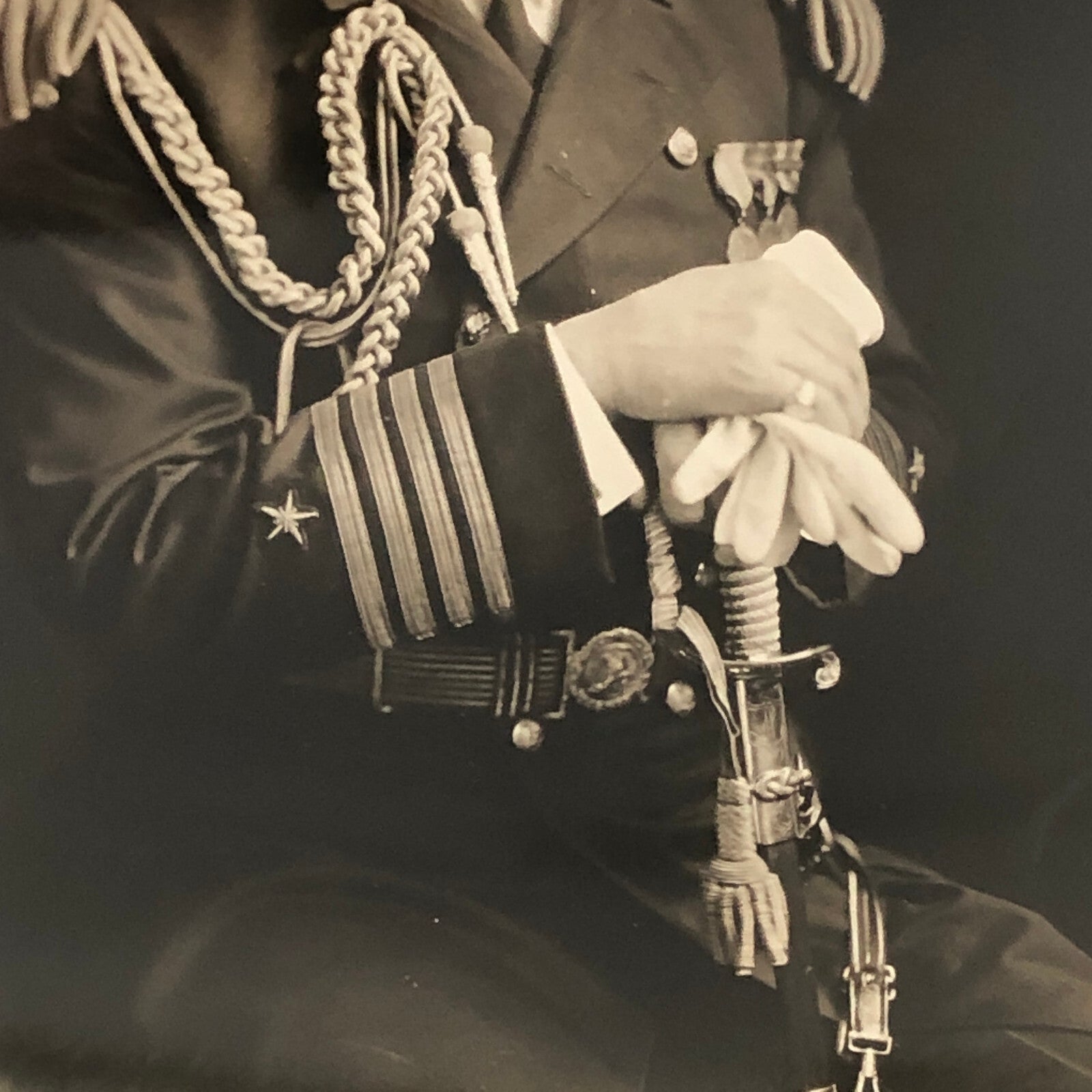Military Navy Press Photo Photograph Captain Adolphus Andrews USS Mayflower 1925