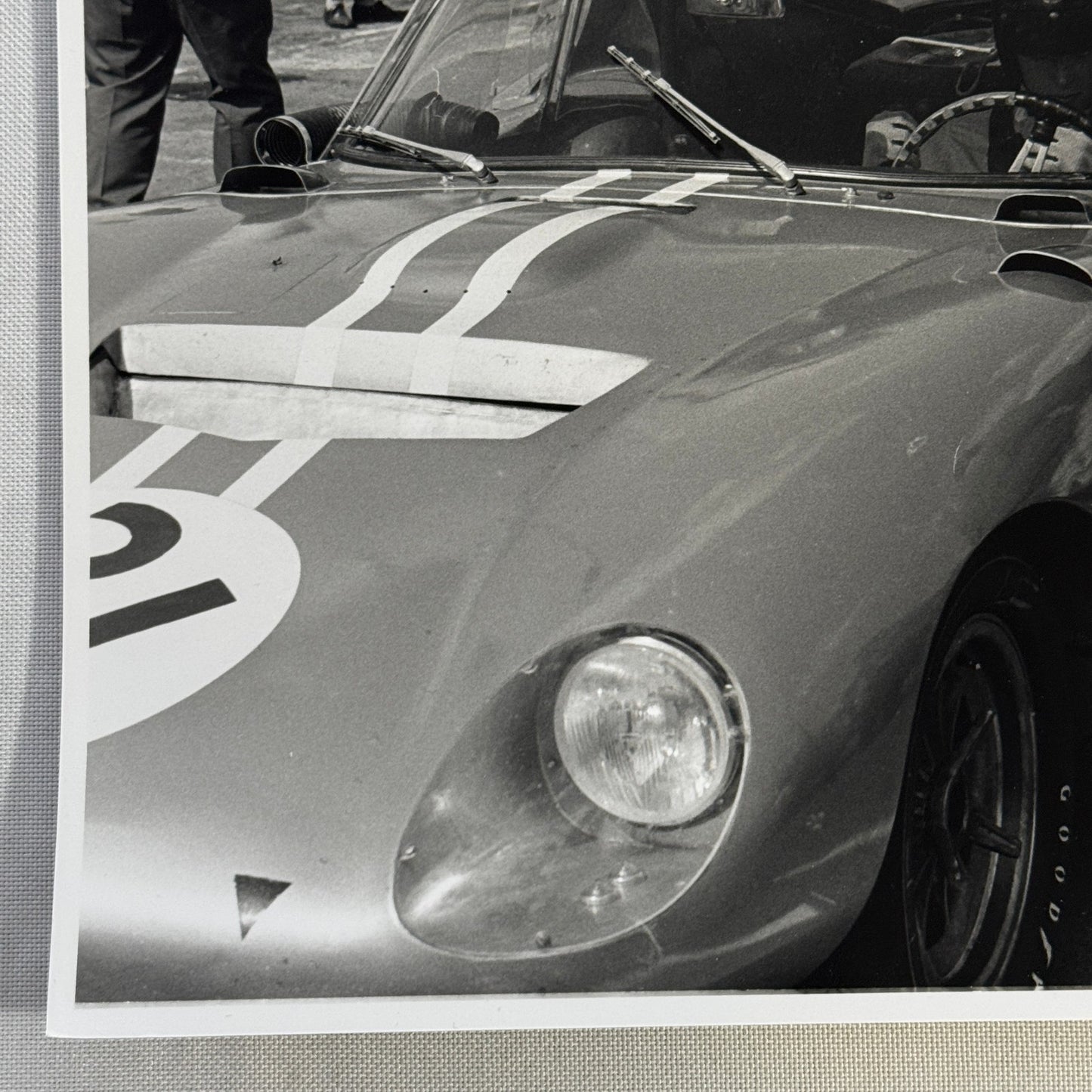 Vintage Racing Photo Photograph Dan Gurney Goodwood Cobra Daytona Modern Print