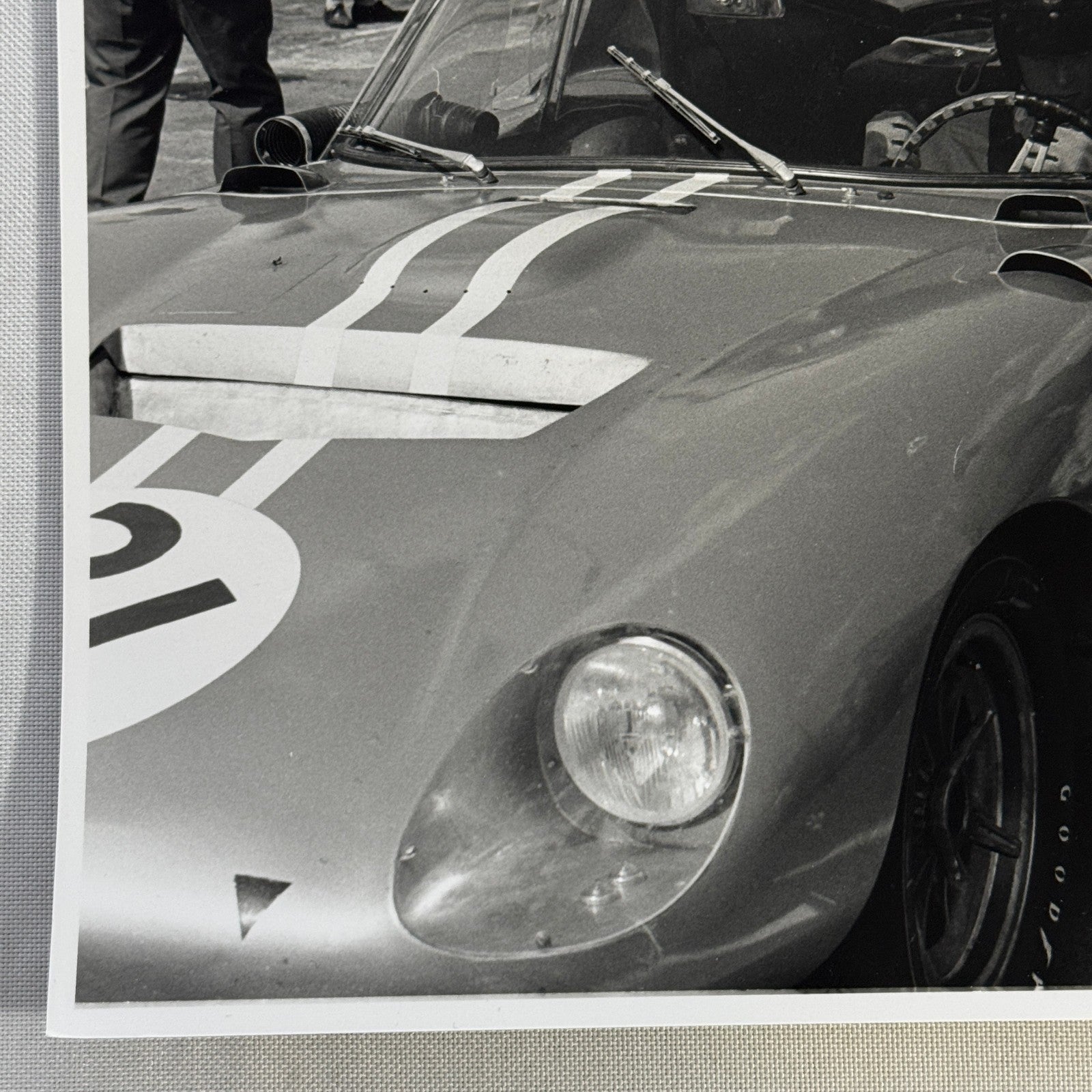 Vintage Racing Photo Photograph Dan Gurney Goodwood Cobra Daytona Modern Print