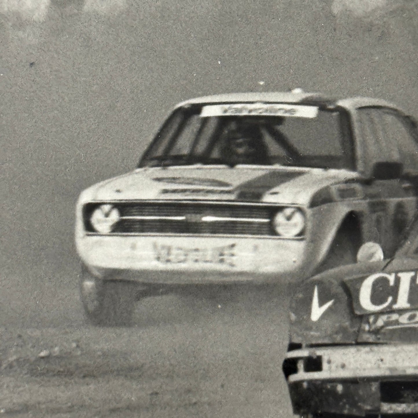 Vintage Rally Racing Photo Photograph Print DPPI Porsche 911 Car