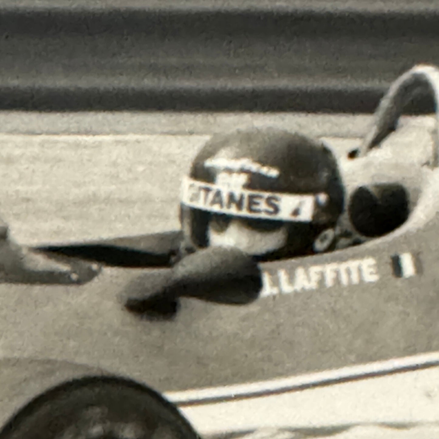 Jacques Laffite Racing Driver Photo Photograph Print Gitanes 26 Car
