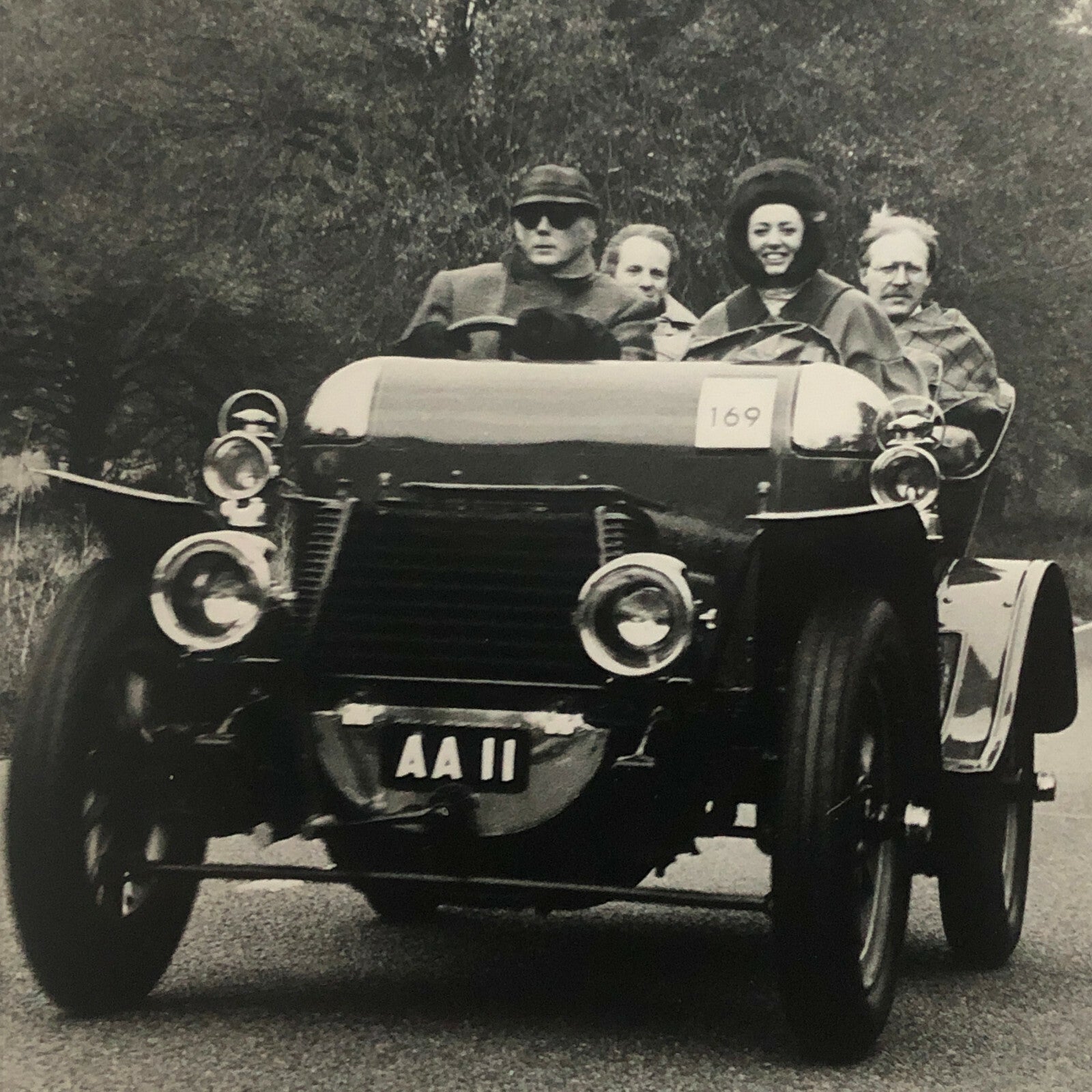 Antique Veteran Car in Rally Photo Photograph Print 