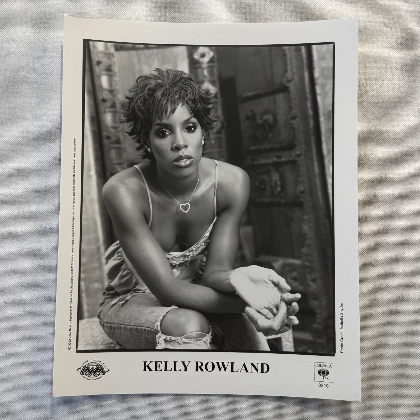 Kelly Rowland Music Publicity Press Photo Photograph