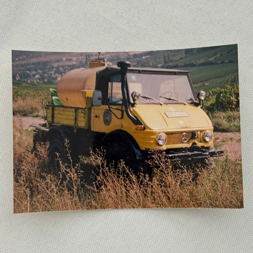 Vintage Mercedes Benz UNIMOG Truck Photo Photograph Print Snapshot