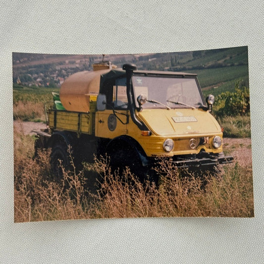 Vintage Mercedes Benz UNIMOG Truck Photo Photograph Print Snapshot