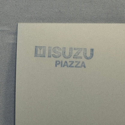 Vintage Isuzu Piazza Design Illustration Factory Press Photo Photograph Print