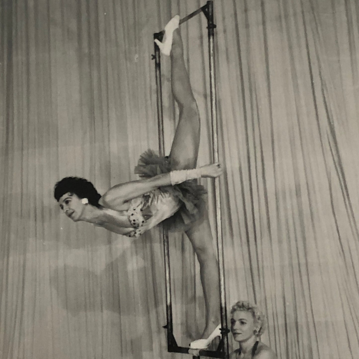 Koraly Sisters Circus Bicycle Balancing Act Photo Photograph Print