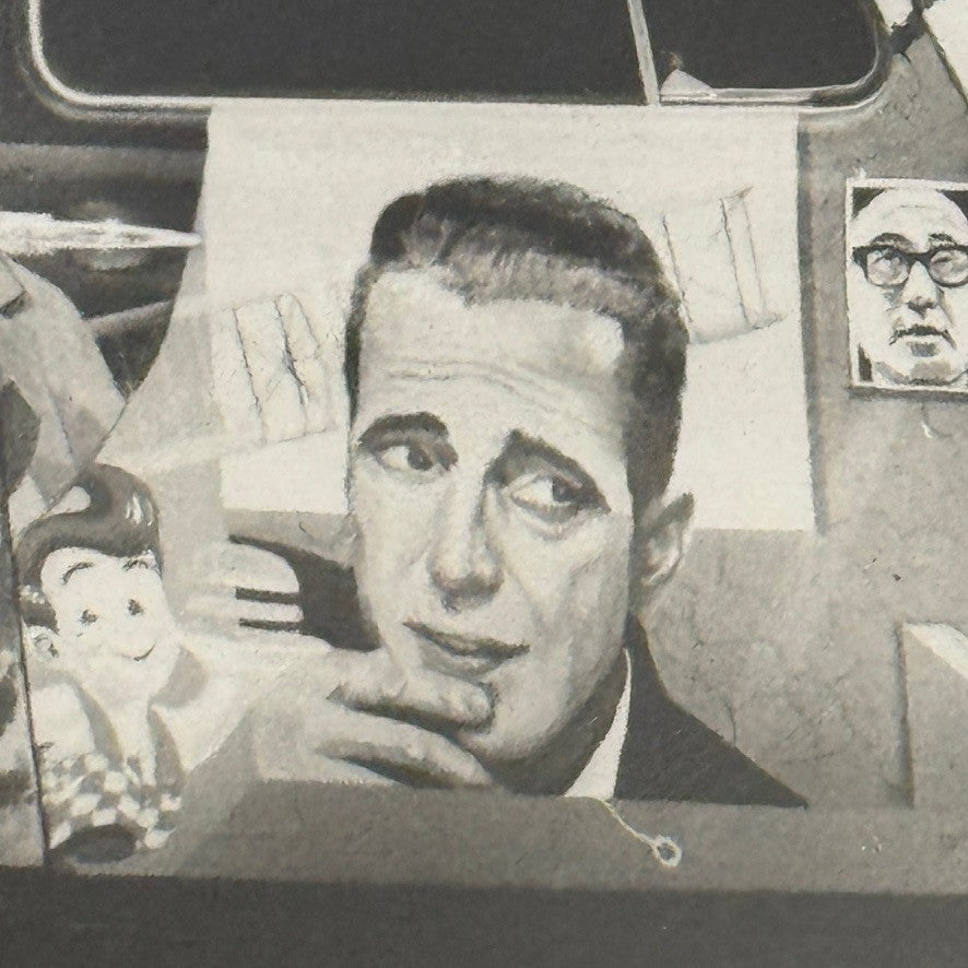 Vintage Volkswagen Beetle Art Car Press Photo Photograph Bash Horn Eric Clapton
