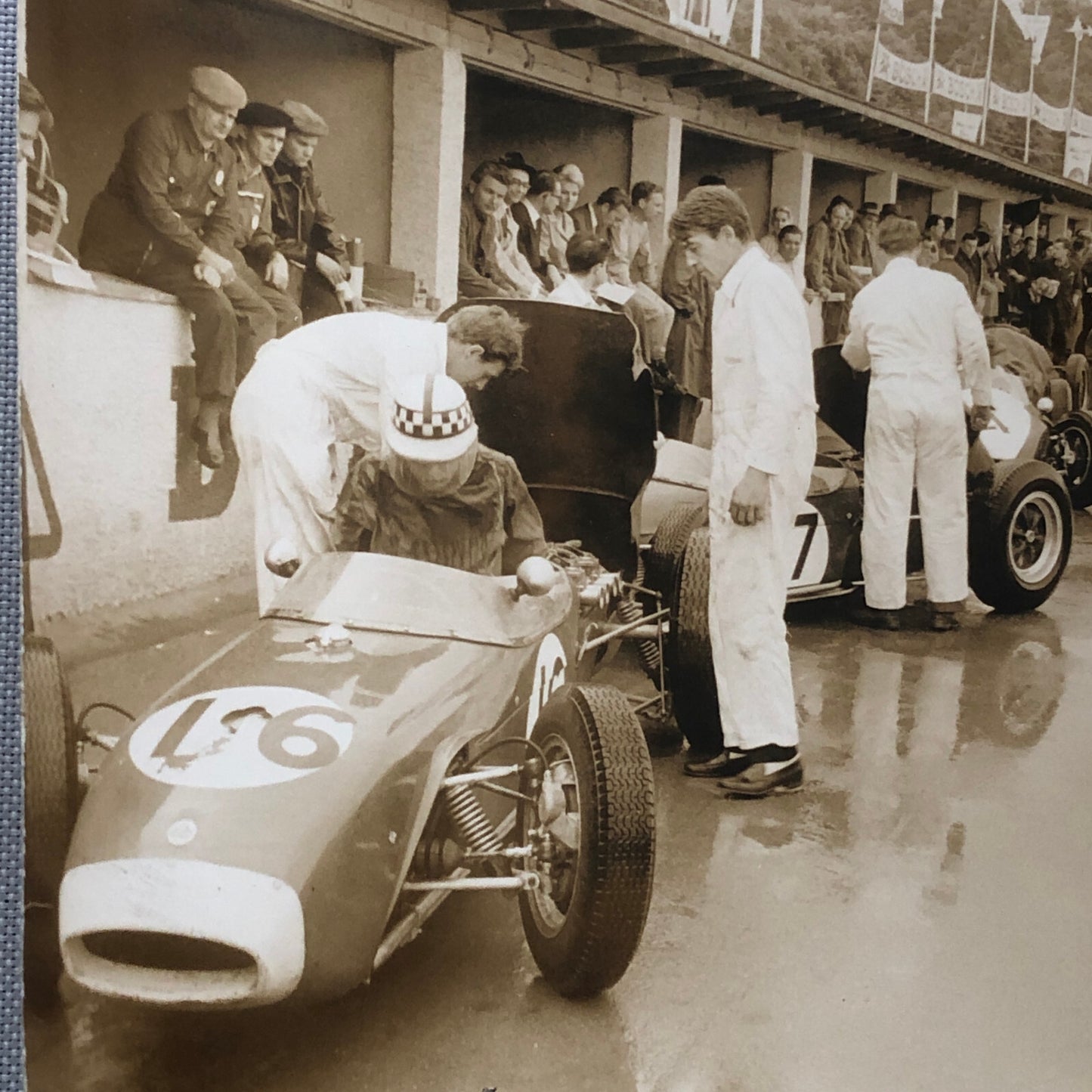 Vintage Solitude Grand Prix Racing Photo Photograph 1960
