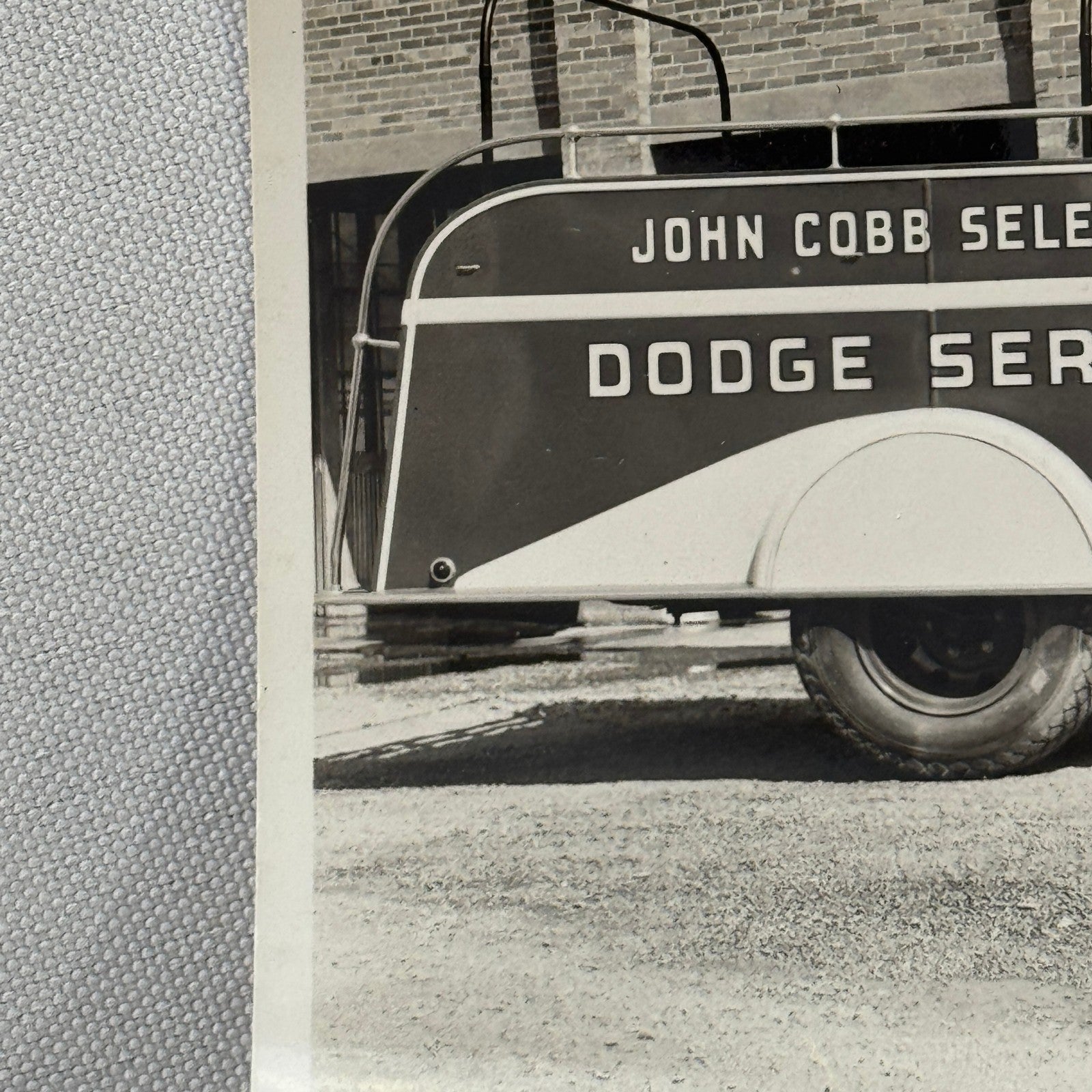 Vintage Dodge Service Truck Photo Photograph Print John Cobb Selects