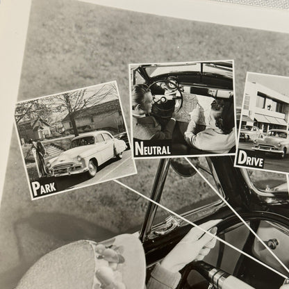 1950 Chevrolet Powerglide Driving Control Factory Press Photo Photograph Vintage