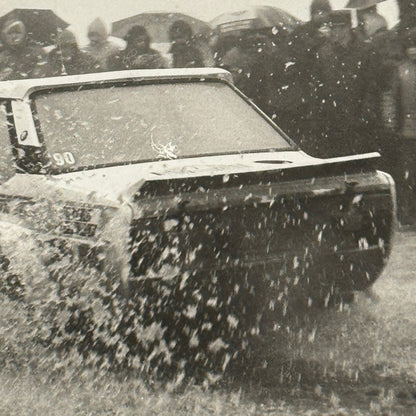 1980 Rallye Monte Carlo Press Photo Photograph DPPI Rally Car