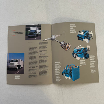 International 4000 and 7000 Series Truck Sales Brochure Catalog Advertising