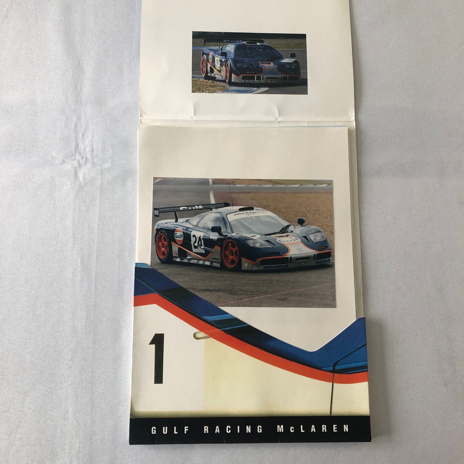 Gulf Racing McLaren F1 GTR Press Kit Brochure Photos