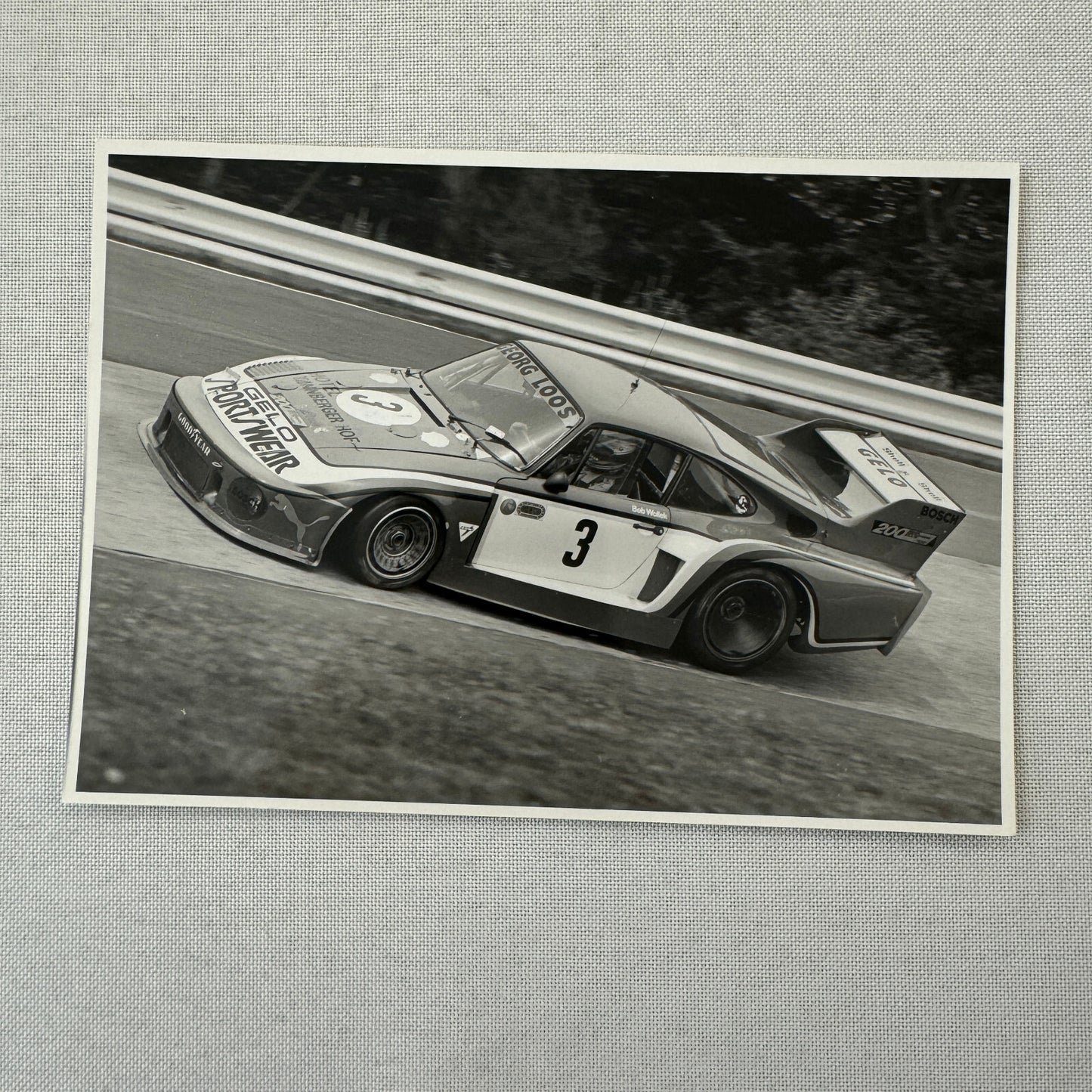 Porsche 935 1000 KM Nurburgring 1979 Racing Photo Photograph Bob Wollek