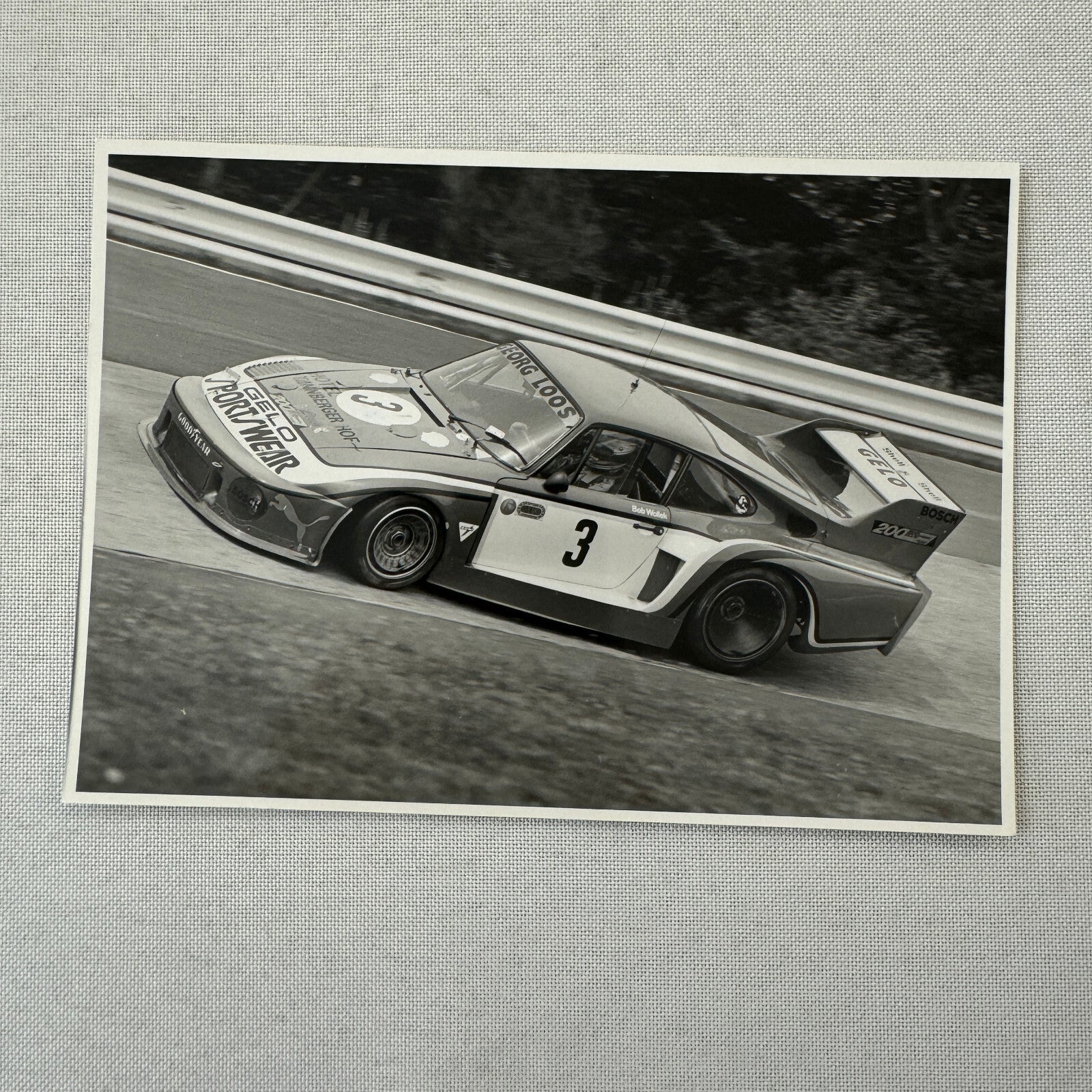 Porsche 935 1000 KM Nurburgring 1979 Racing Photo Photograph Bob Wollek