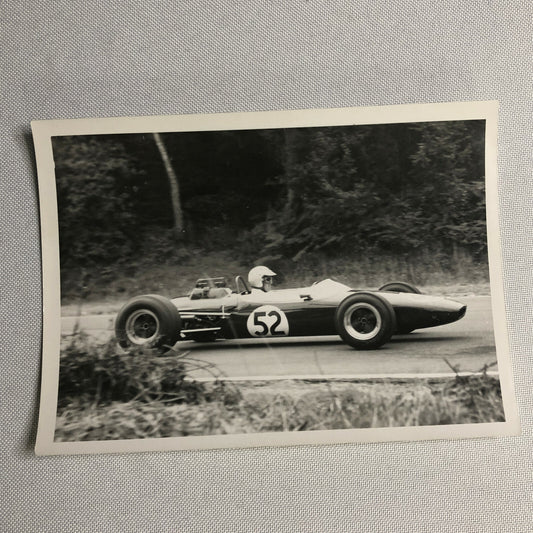 Vintage Racing Photo Photograph Print Denny Hulme Repco Brabham Ford Car