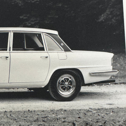 Triumph 2.5 PI MK 2 Saloon Sedan Car Factory Press Photo Photograph Print 1972