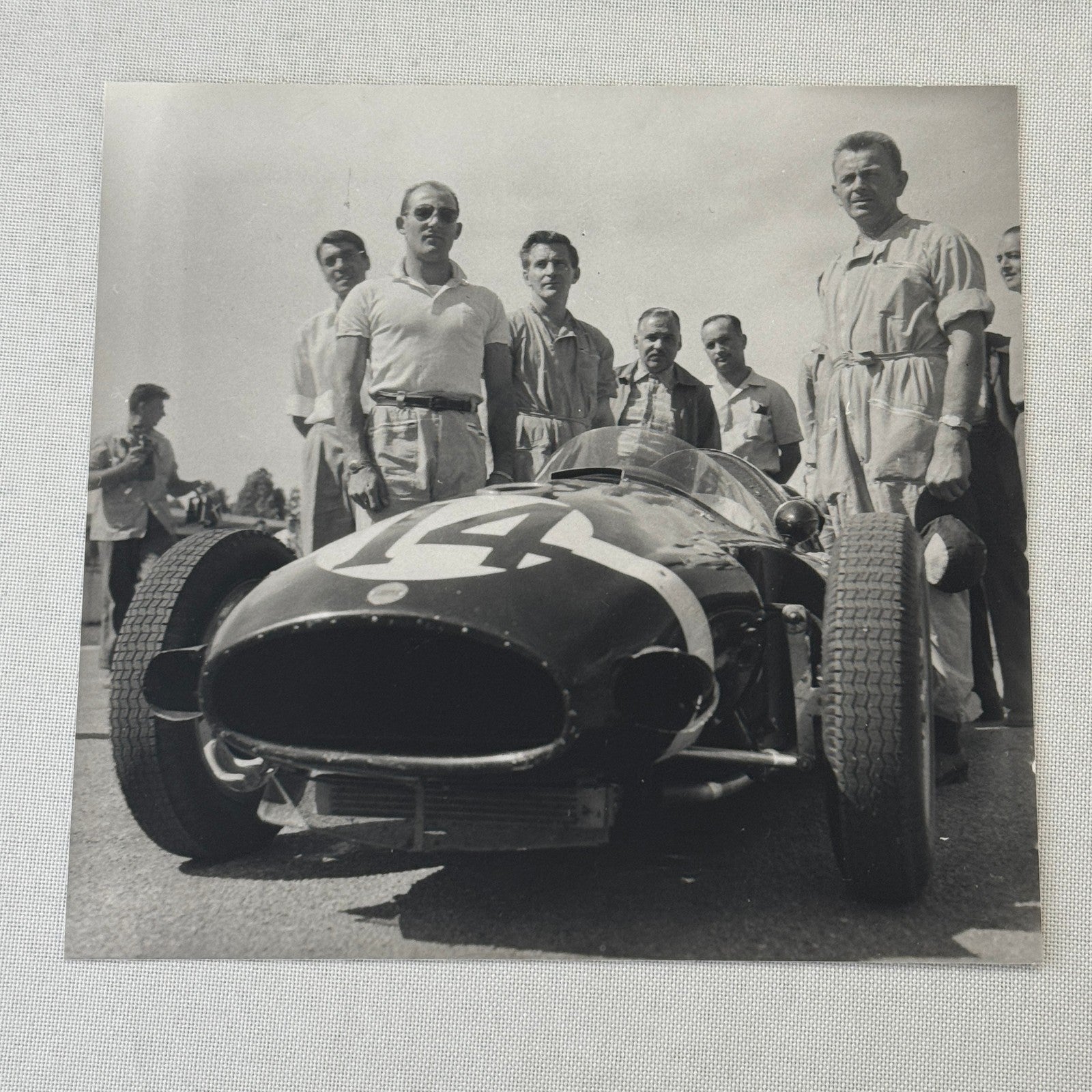 Stirling Moss Argentina Grand Prix 1958 Racing Photo Photograph Modern Print
