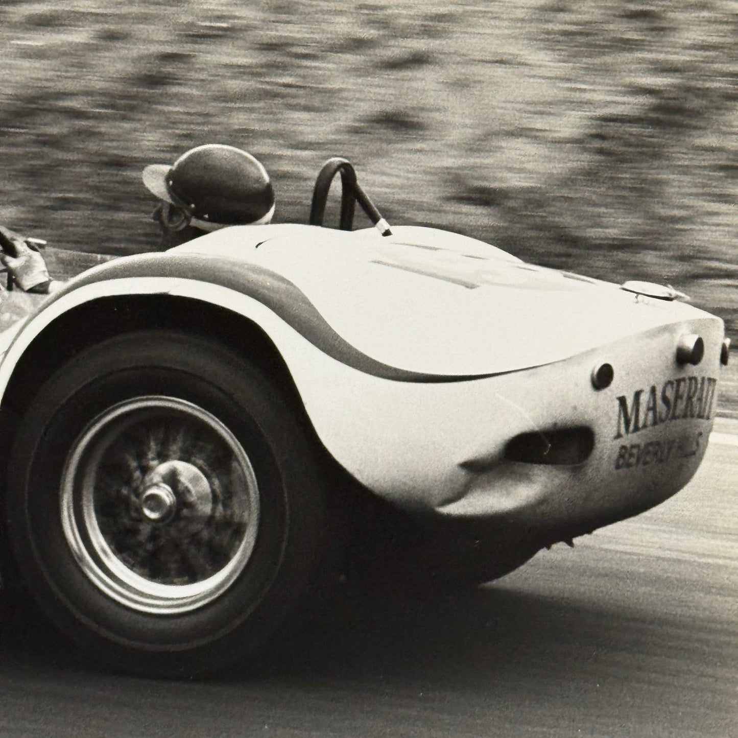 Vintage Racing Photo Photograph Ken Miles Riverside 1962 Grand Prix Modern Print