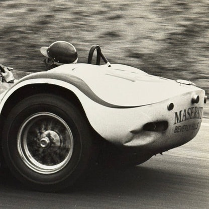 Vintage Racing Photo Photograph Ken Miles Riverside 1962 Grand Prix Modern Print