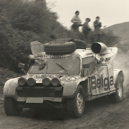 1980 Transafrica Rally Rallye Photo Photograph DPPI Car Racing