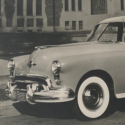 1949 Oldsmobile Series 76 Futuramic Sedan Factory Press Photo Photograph