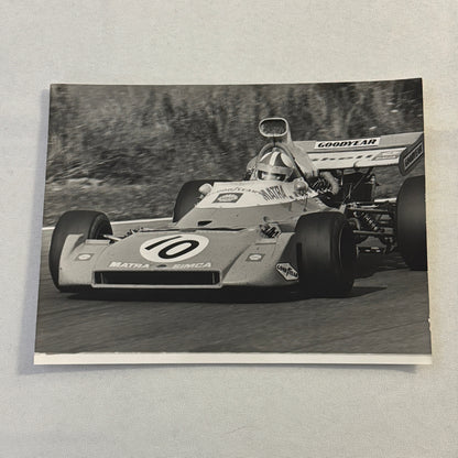 Matra Simca Racing Car Press Photo Photograph Print Vintage DPPI