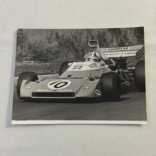 Matra Simca Racing Car Press Photo Photograph Print Vintage DPPI