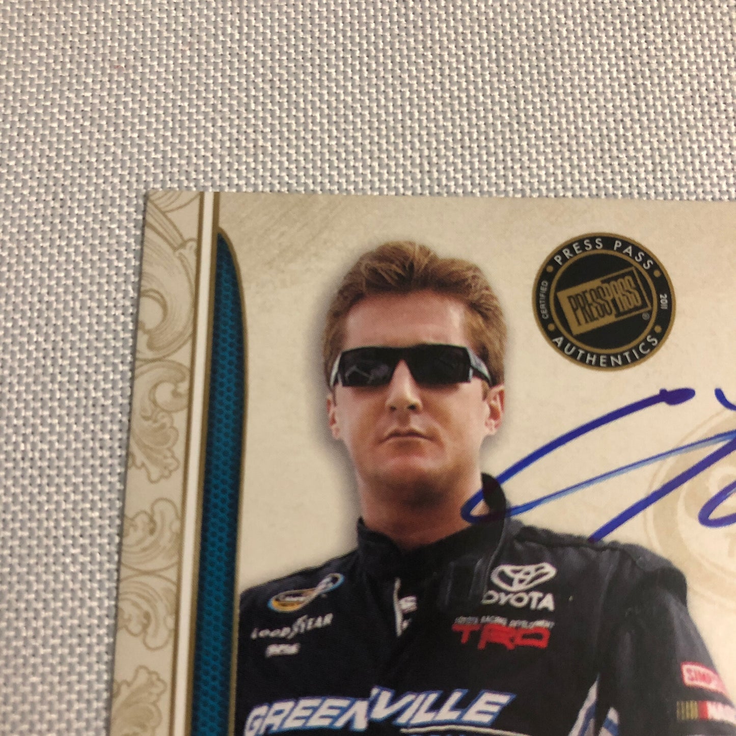 2011 Press Pass Fanfare Autograph Graig Goess Signed Card Signature Auto NASCAR