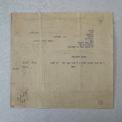 Pittsburgh Steel Company Receipt Invoice Document Letterhead 1908 Vintage
