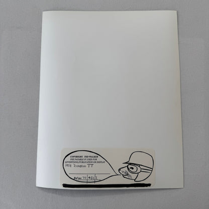 1954 Dundrod TT Racing Photo Maserati A6GCS Photograph Motorsport Modern Print