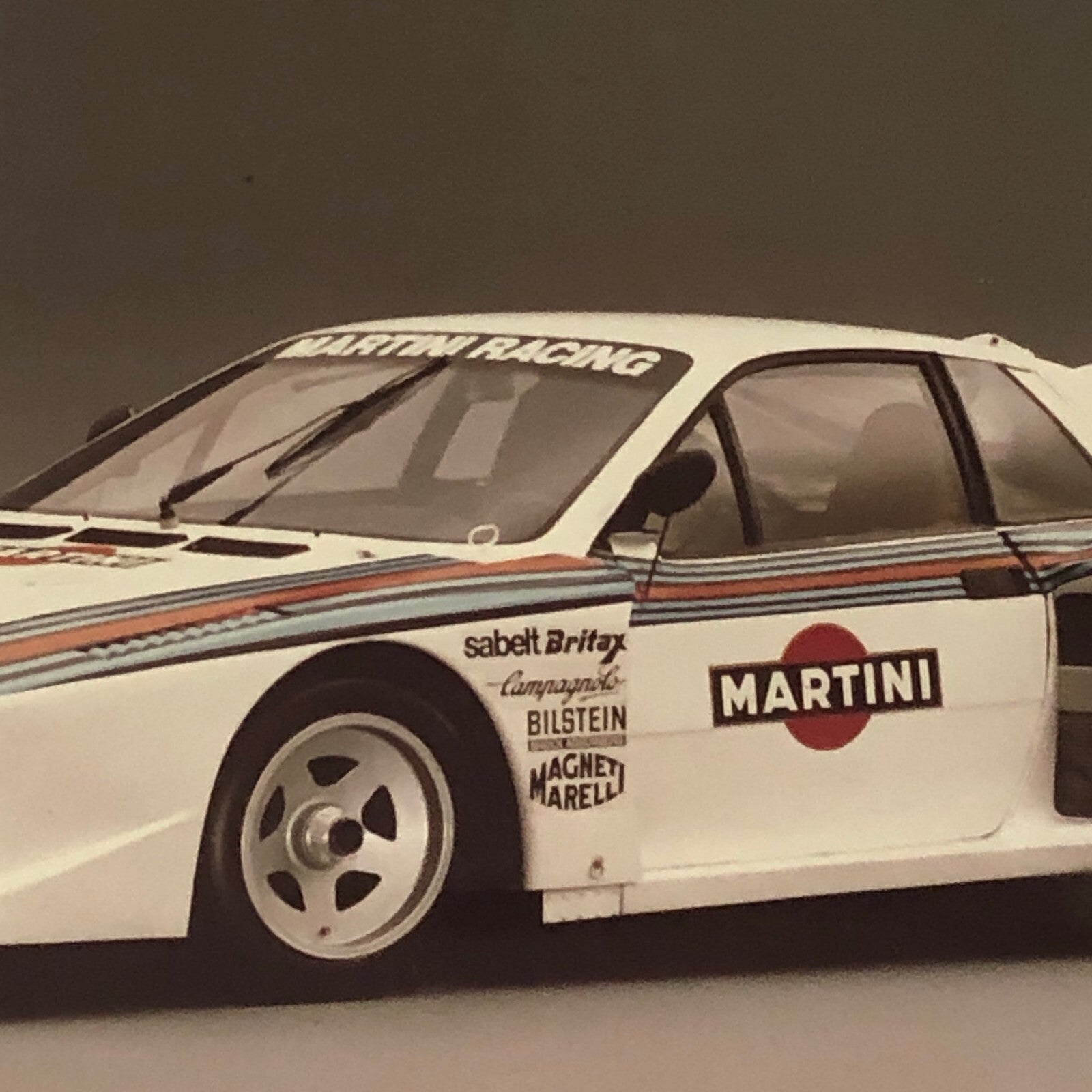 Vintage Lancia Martini 037 Car Photo Photograph Print