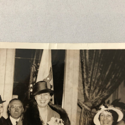 Press Photo Photograph Eleanor Roosevelt Congressional Club Breakfast First Lady